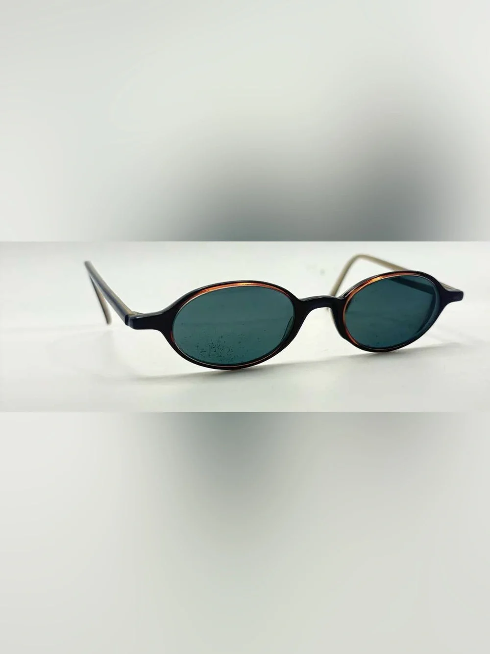 Norman Rockwell NR42 Purple Iridescent Oval Sunglasses Frames Only